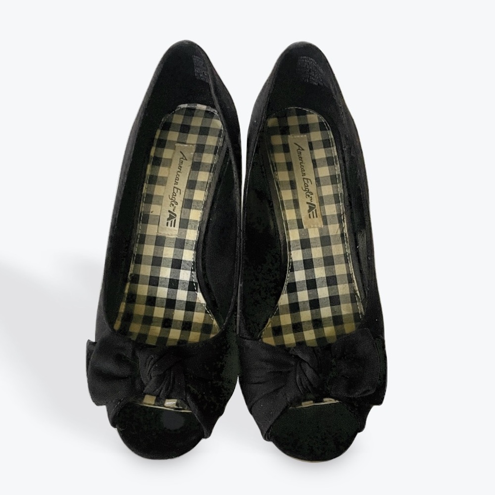 American Eagle Outfitters Black Heeled Shoes